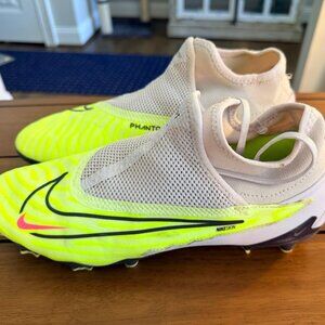 Nike Phantom GX Pro Dynamic Fit FG soccer cleats Barely Volt/Gridiron/Grape 9.5